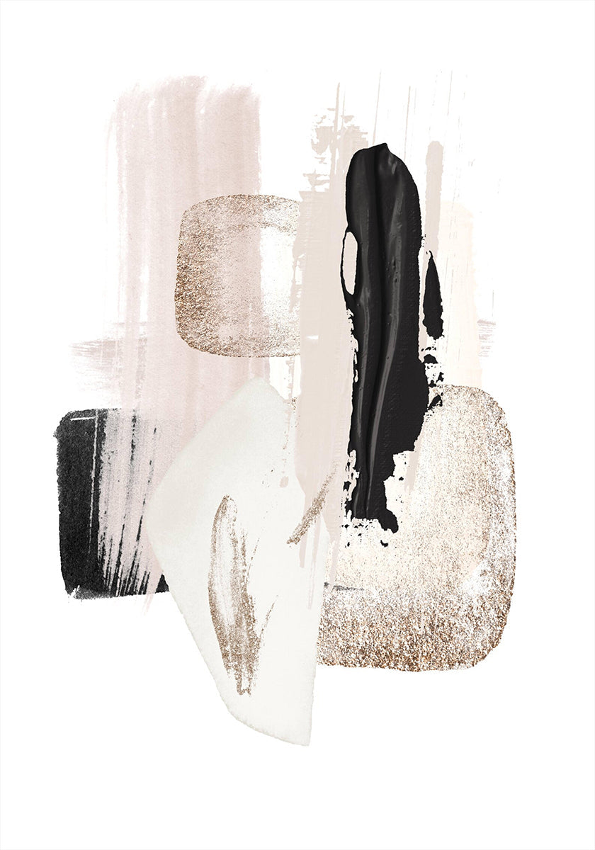 Pociągnięcia pędzlem-1 plakat