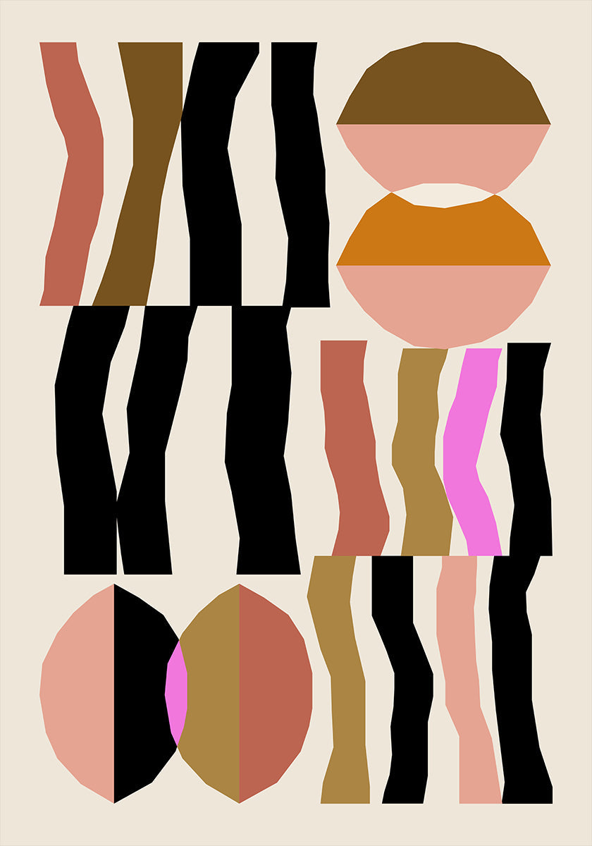 Kompozycja abstrakcyjna 26 Plakat