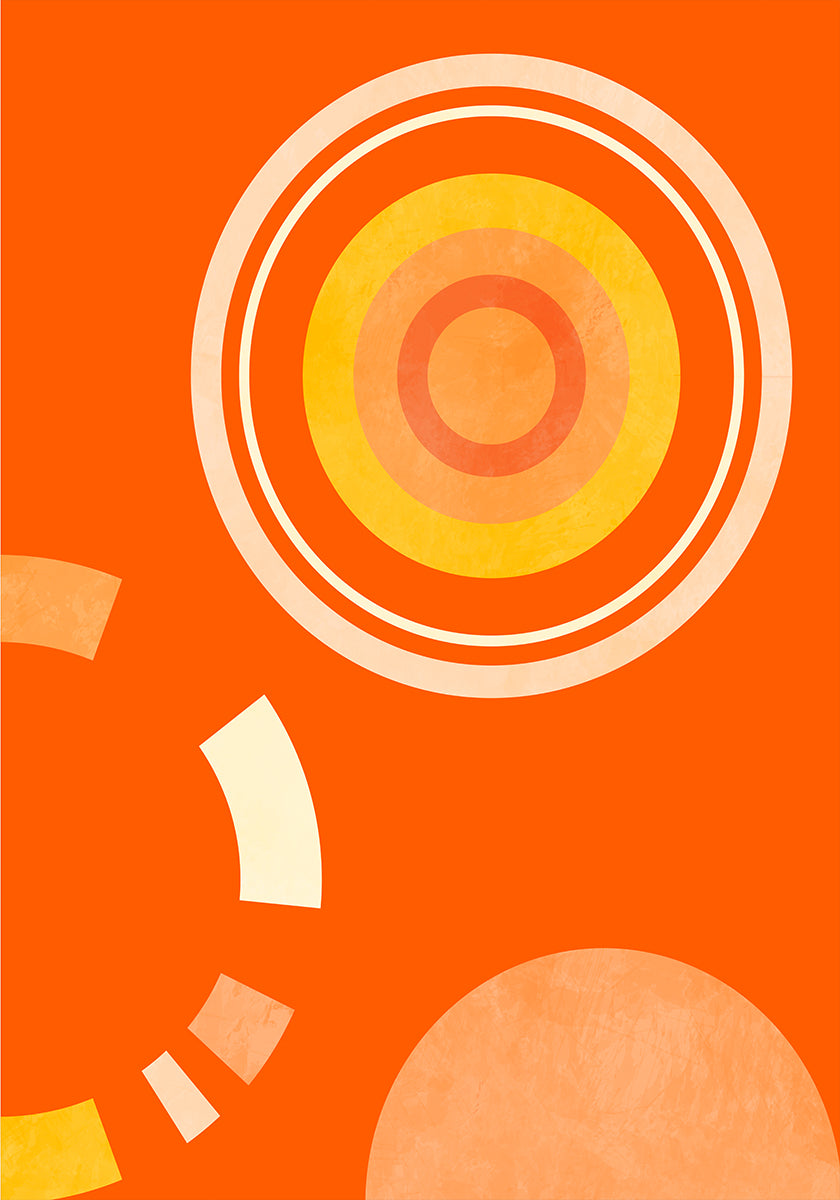 Plakat Spring Mid Rhapsody Orange 4