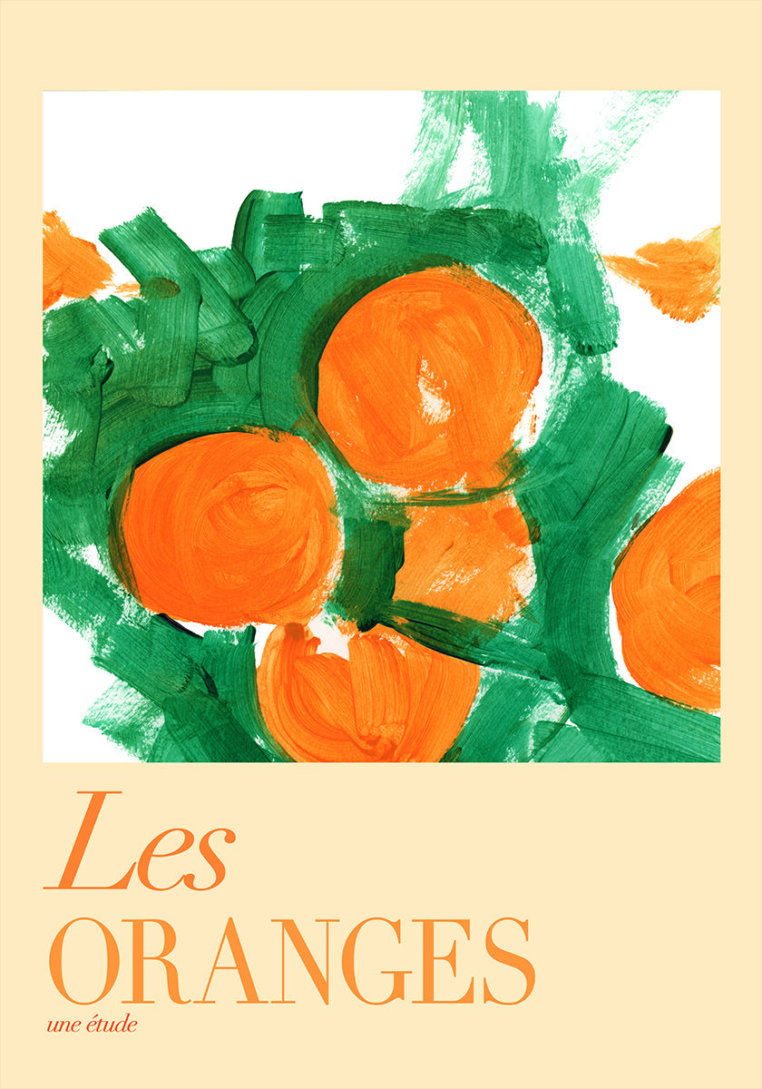 Plakat Les Oranges Une Etude 1