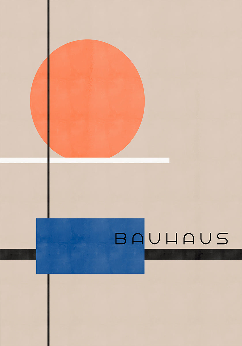 Bauhaus nr. 3 Plakat