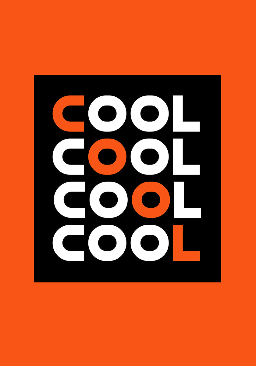 Cztery razy fajny plakat