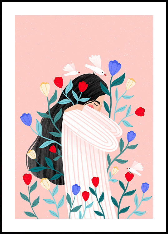 Beżowe Abstrakcyjne Kształty