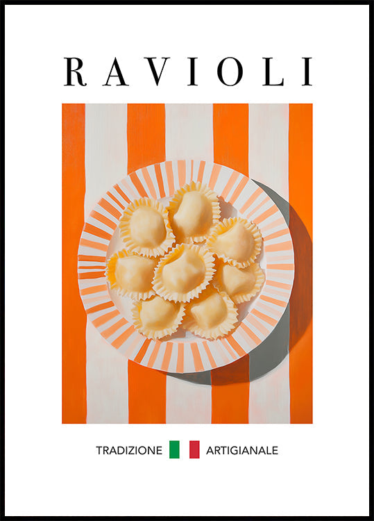 Plakat z ravioli