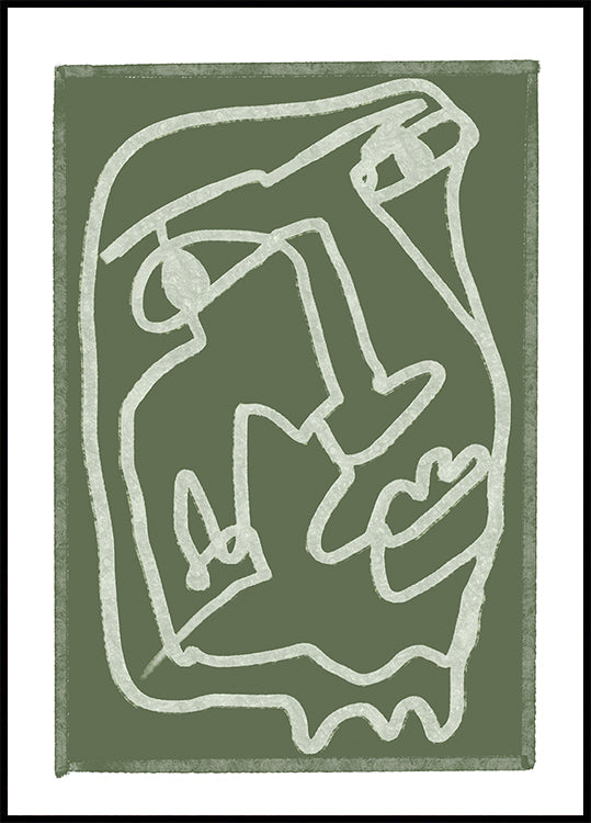 Zielony abstrakt