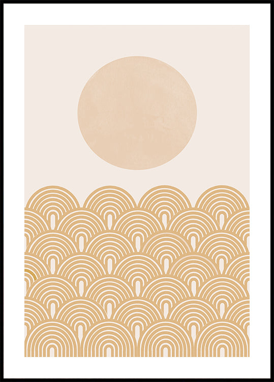 Złote fale słońca