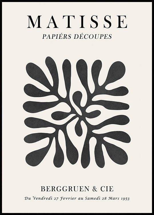 Plakat Matisse kwiatowy 1