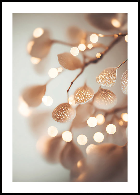 Plakat Świecące Płatki