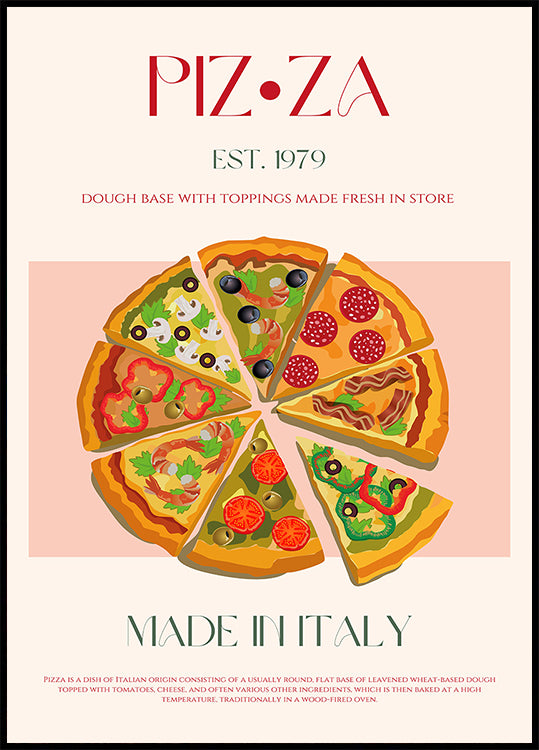 Plakat Plasterki Włoch