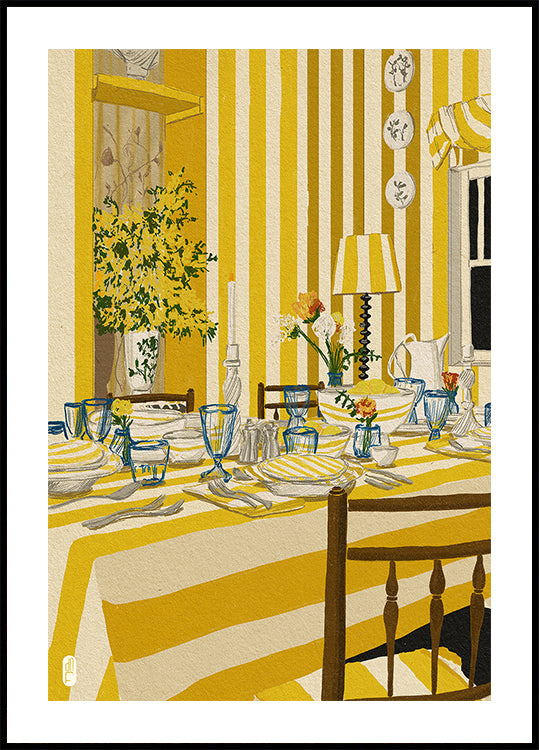 Plakat z portretem pokoju z 30. tygodnia