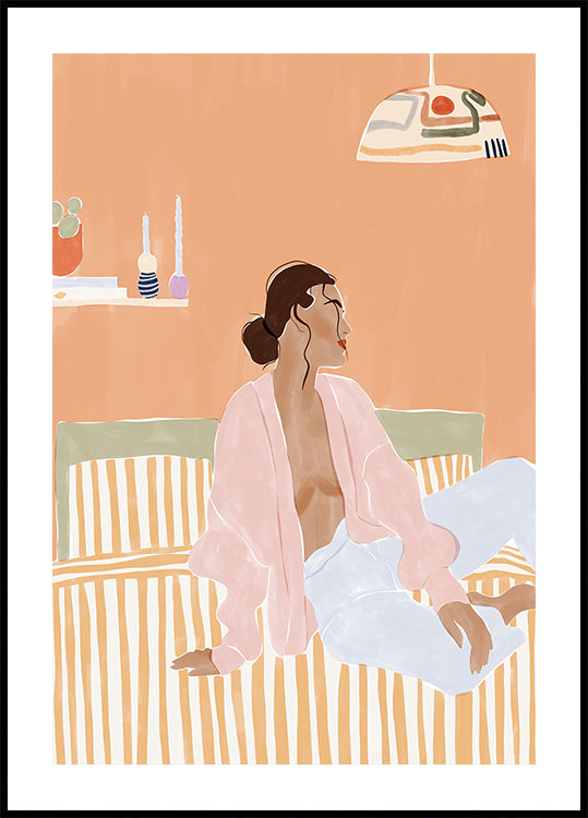 Plakat „Po prostu daj mi odpocząć”.