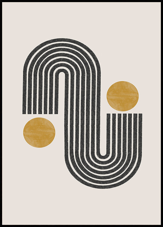 Zakrzywiony plakat harmonii