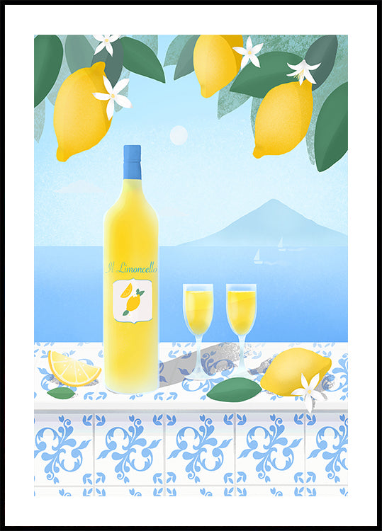 Plakat Limoncello