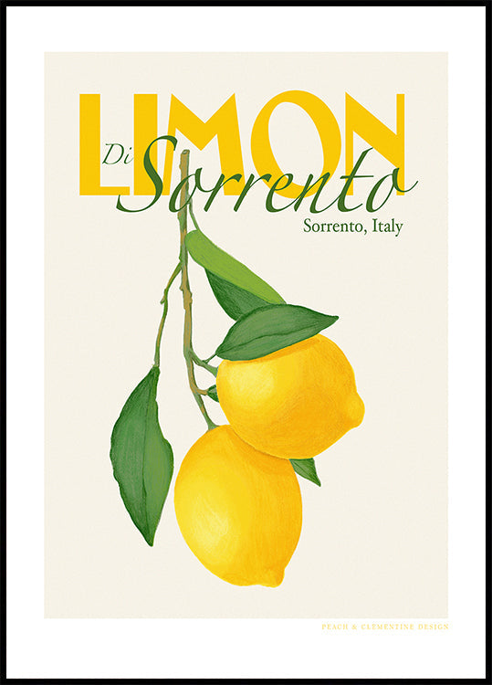 Plakat z kopią Pandclimondisorrento