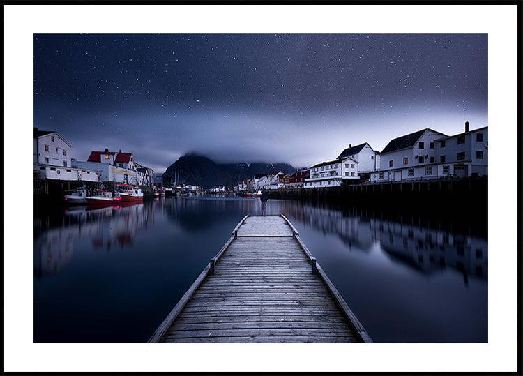 Plakat Kiedy nadchodzi noc, spada z nieba