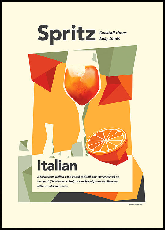 Nadruk spritzu Aperol