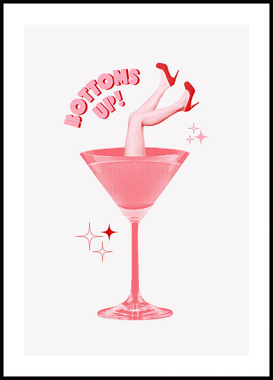 Plakat psotny Martini