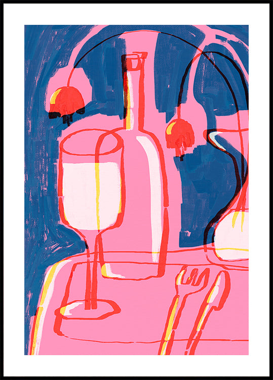 Wibrująca martwa natura