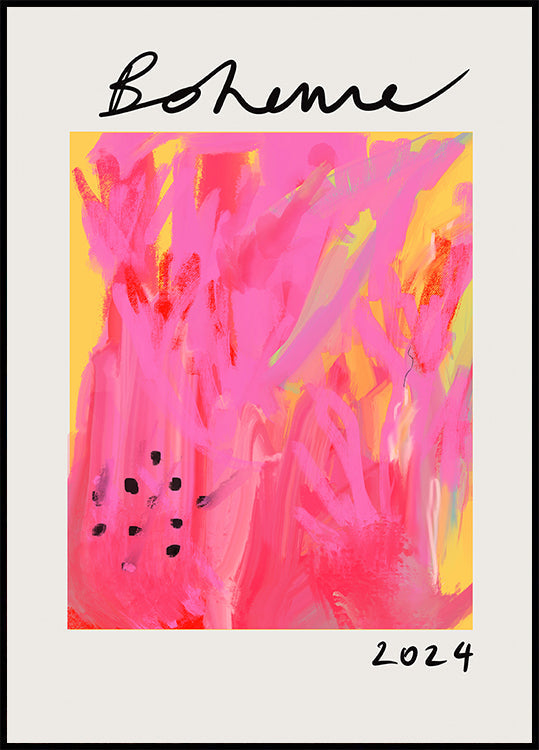 Plakat Bohemeyellow Ratioiso