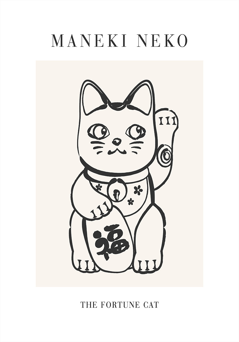 Plakat Manekineko nr 2