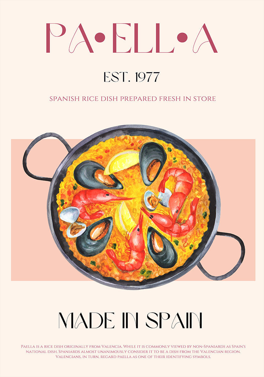 Plakat Rozkosz Paelli