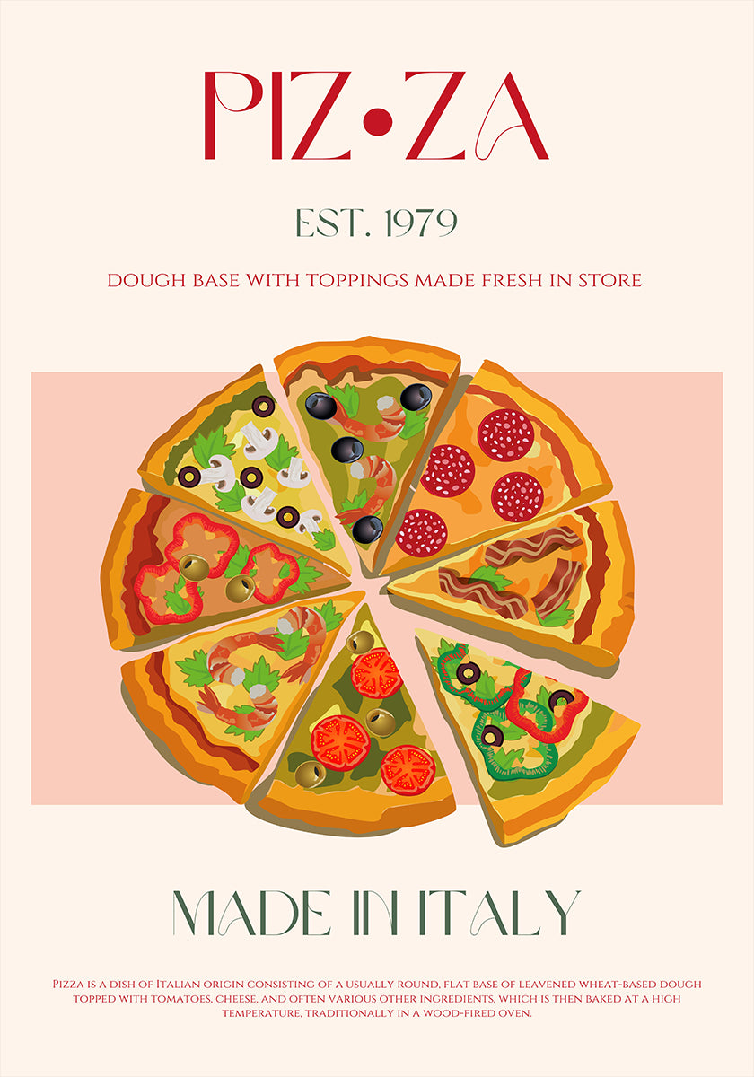 Plakat Plasterki Włoch