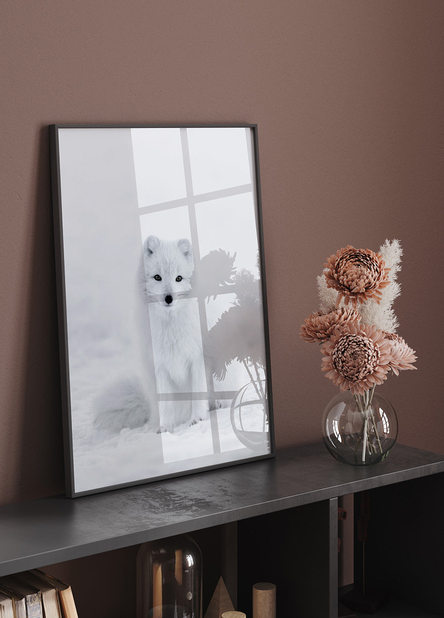 Snow Fox Plakat - Posterbox.dk