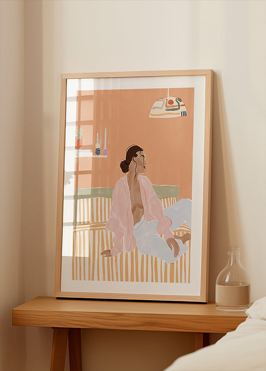 Plakat „Po prostu daj mi odpocząć”.