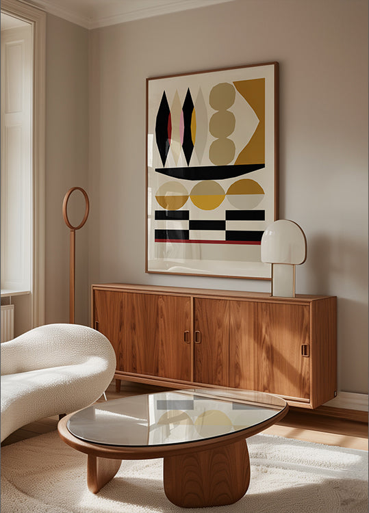 Kompozycja abstrakcyjna 25 Plakat