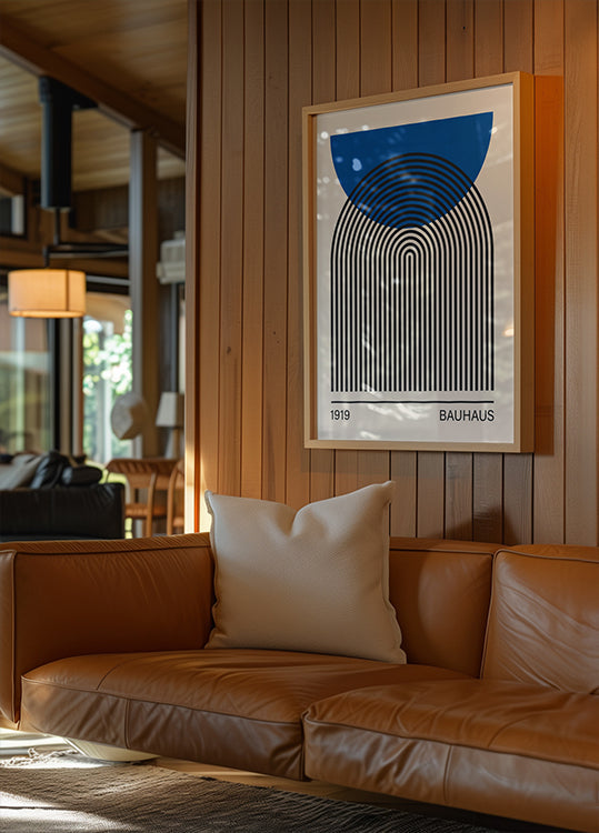 Plakat sztuki Bauhausu 4