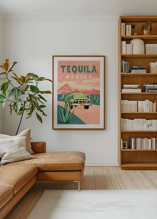 Plakat Tequili w Meksyku