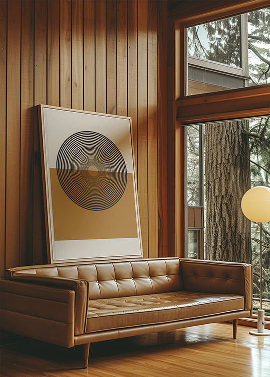 Plakat Koncentryczne Odbicia