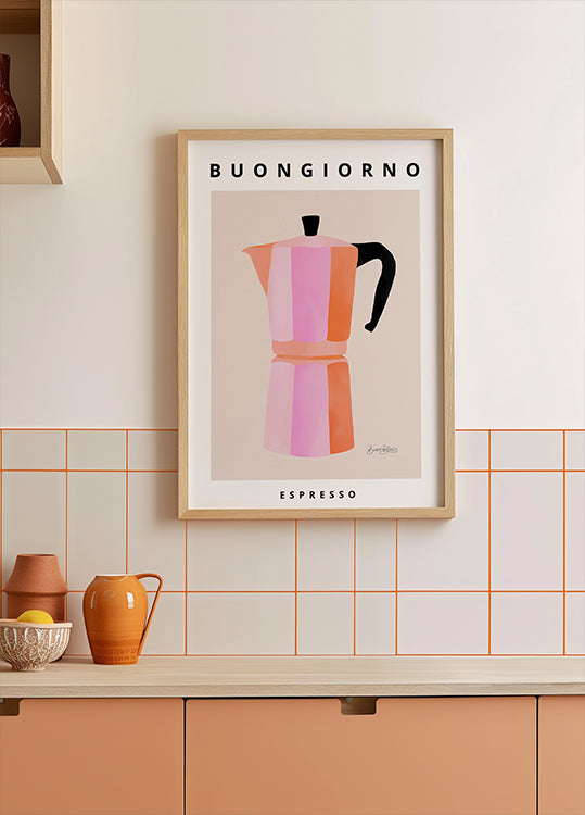 Plakat Buongiorno Espresso