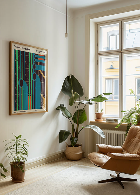 Plakat Pompidou