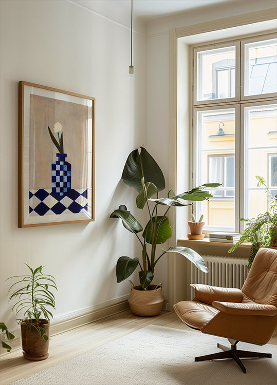 Sprawdź plakat z wazonem