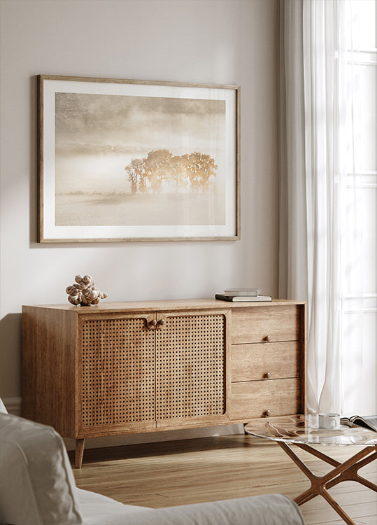 Plakat jesiennych snów