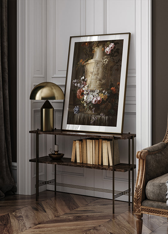 Jean-Baptiste Monnoyer - A Garland of Flowers Plakat - Posterbox.dk