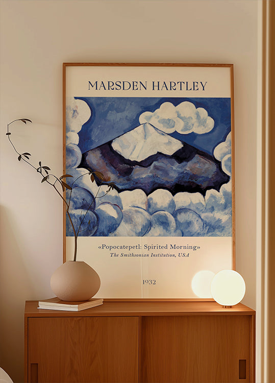 Popocatepetl, Spirited Morning, Marsden Hartley Plakat - Posterbox.dk