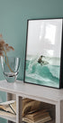 Surfer Surfing Plakat - Posterbox.dk