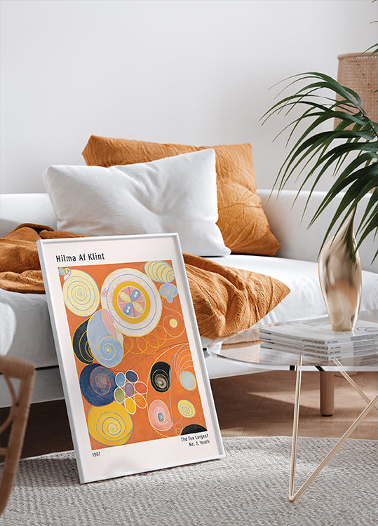 The Ten Largest, No. 3, Youth by Hilma af Klint Plakat - Posterbox.dk
