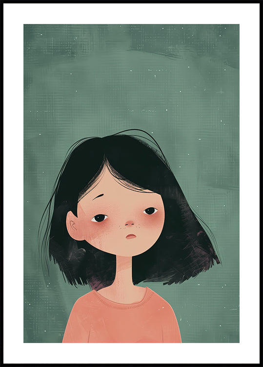 Thoughtful Girl Plakat - Posterbox.dk