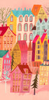 Lovely Pink Village (NEW) - Posterbox
