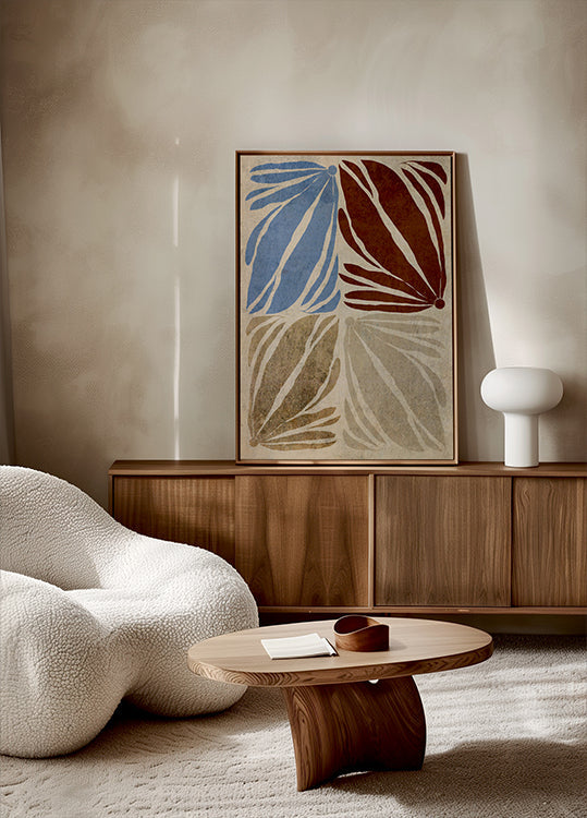 Colorful Leaf Quartet (NEW) - Posterbox