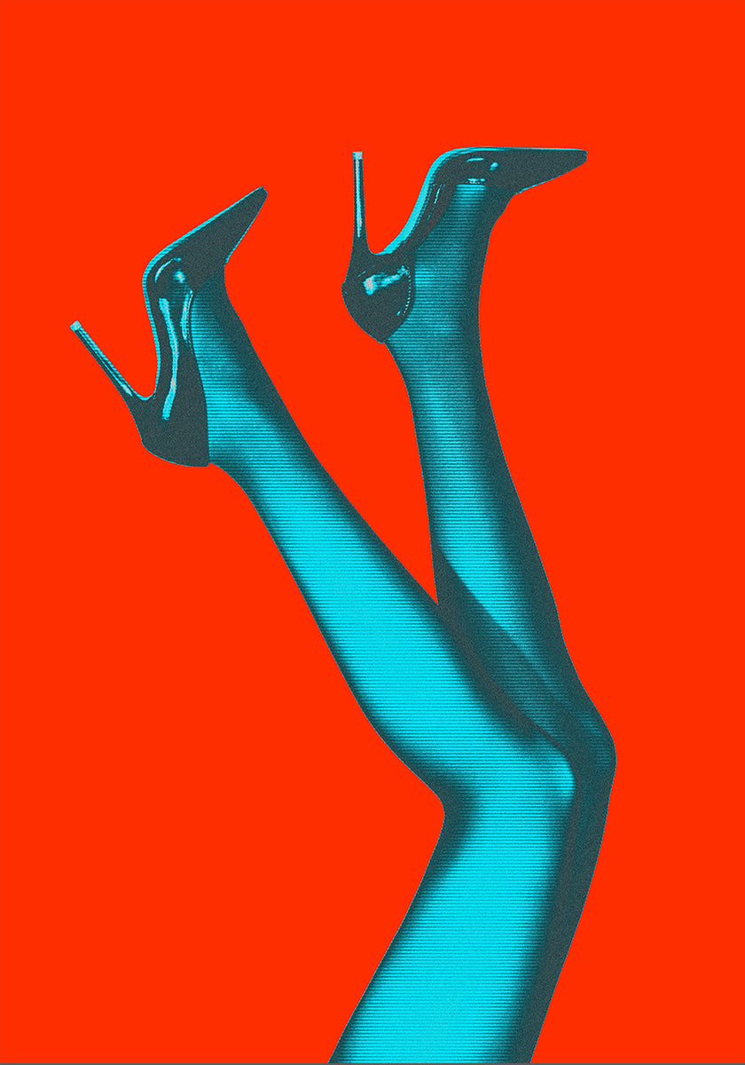 Plakat „Podnieś pięty” #07