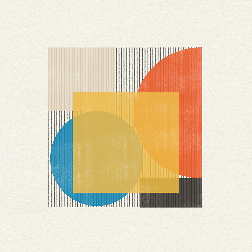 Plakat harmonii geometrycznej