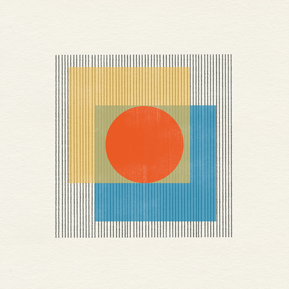 Plakat harmonii geometrycznej
