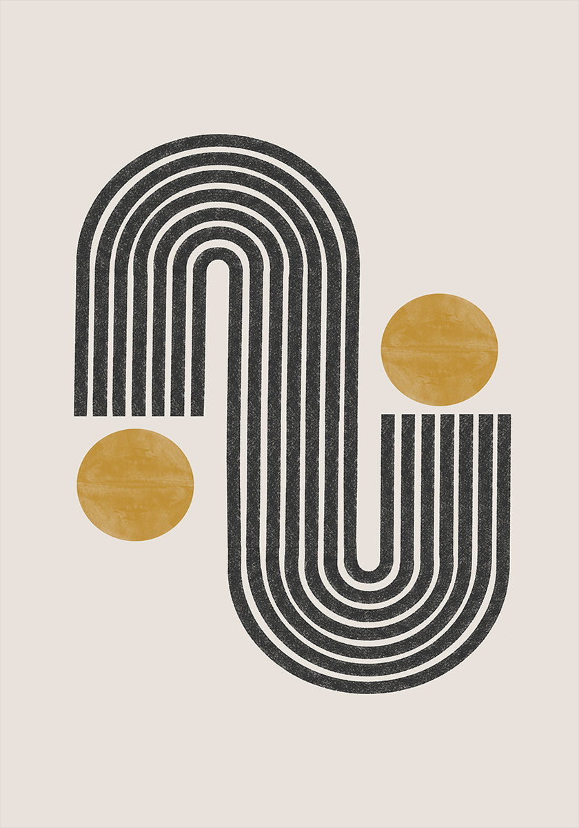 Zakrzywiony plakat harmonii