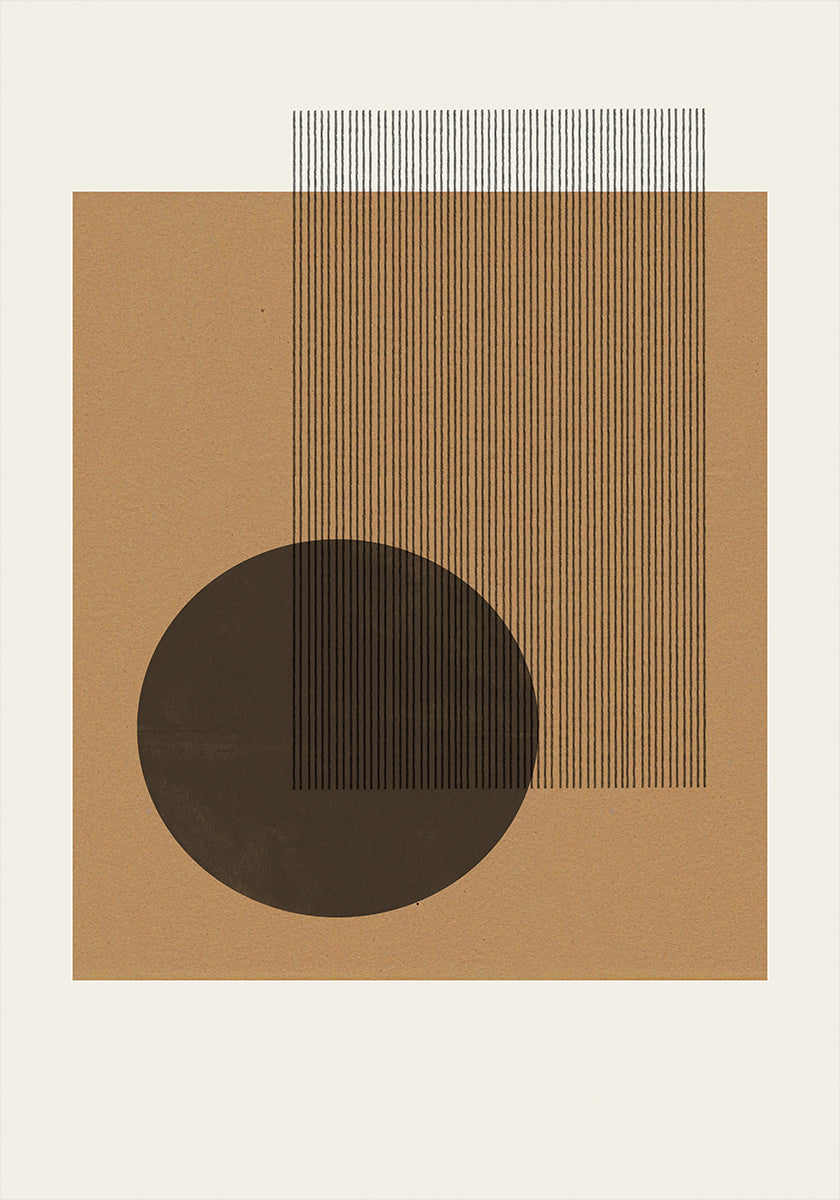 Plakat harmonii geometrycznej