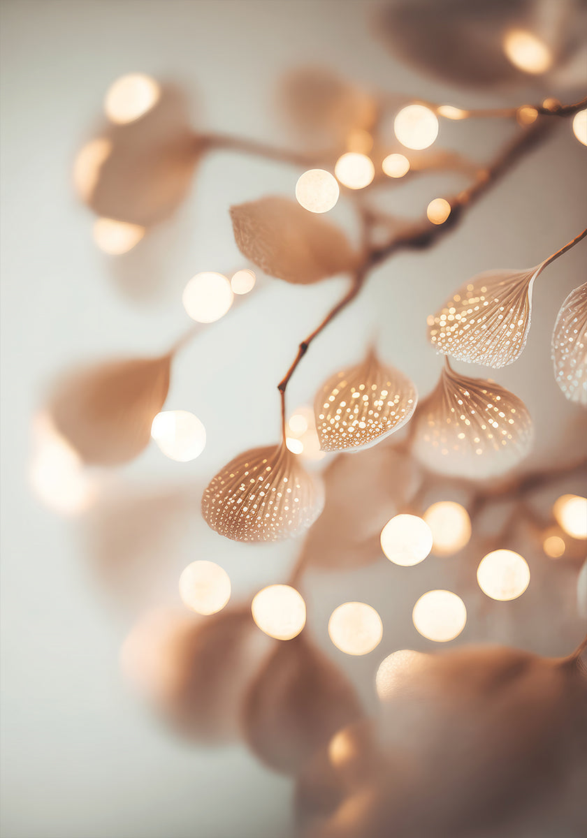 Plakat Świecące Płatki