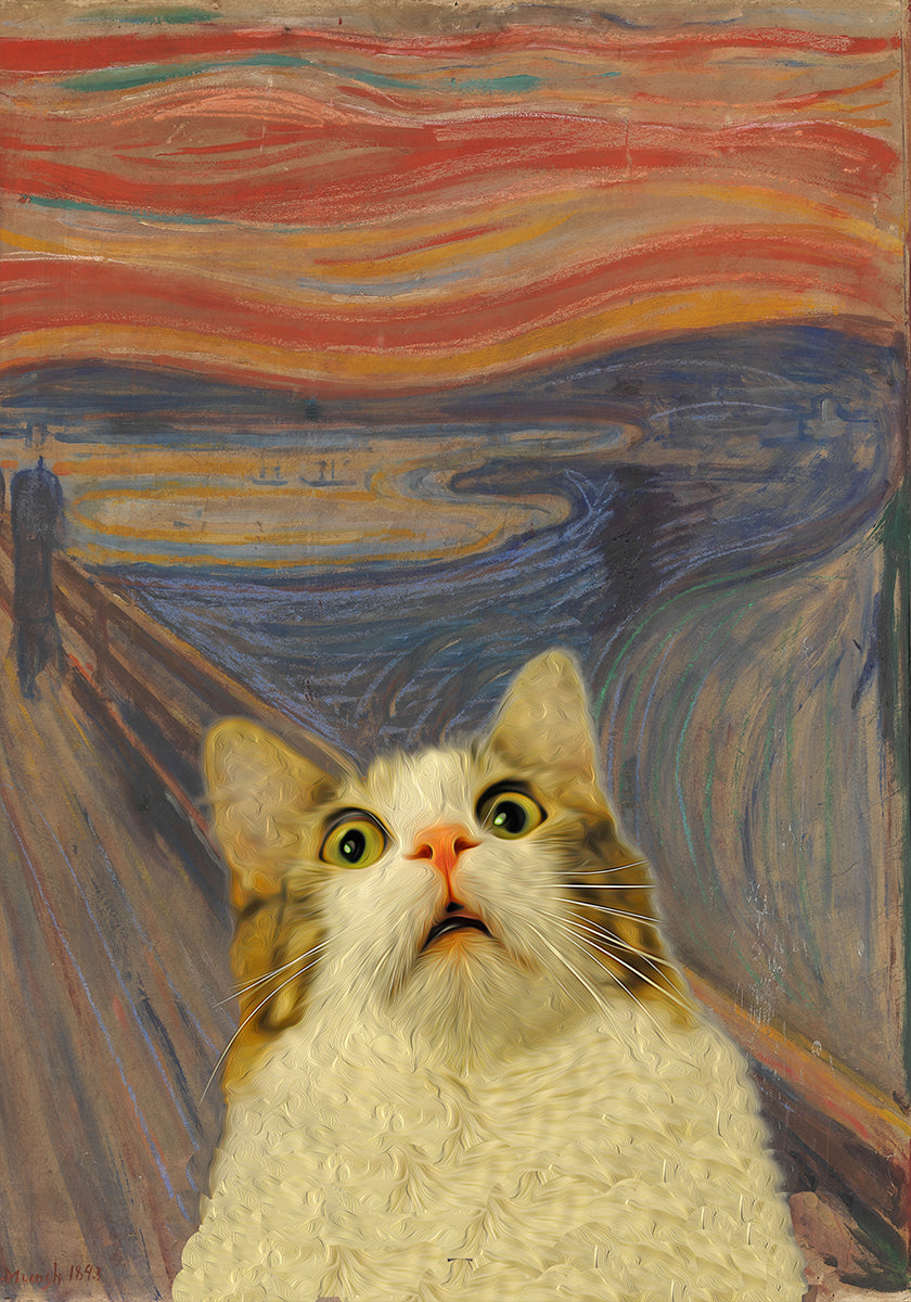 Plakat „Miau 02”.